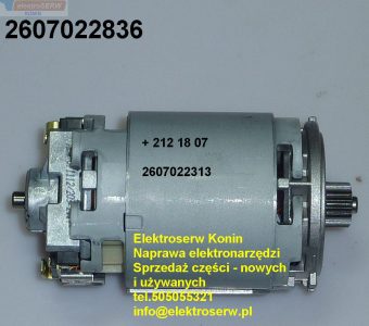 BOSCH silnik 2607022836  2607022313 GSB36 V - Li