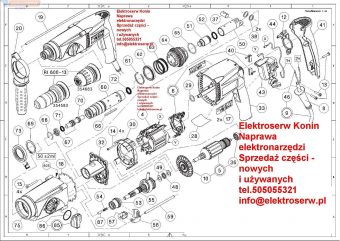 Hilti TE 2 M przełącznik funkcji pracy 354782 do wiertarki