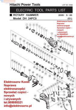 Hitachi oring tłoka 322-834  DH24PC3, DH24PB3