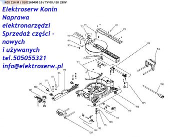 Metabo przekładnia do pilarki KGS216M, KGS216 1010734602