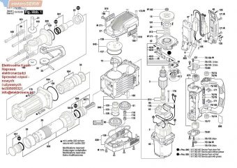 Bosch strzemiączko do młota GSH 16-28 1618045026