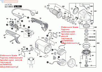 Bosch stojan do szlifiereki kątowej GWS22-230 