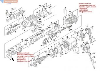 Bosch GBH 2-26 DRE płyta referencyjna 1 611 110 X17