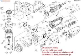 Hilti sprężyna szczotki DC230- S DC180 WS180 WS230 282079