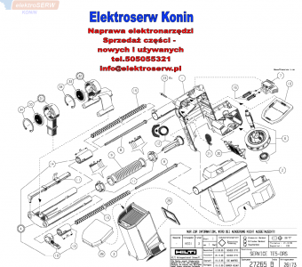Hilti części zamienne do odsysacza TE 5-DRS 201900