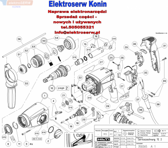 Hilti stojan do wiertarki TE2