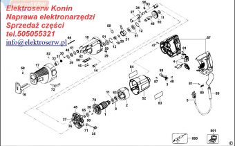 BTi części zamienne do pilarki brzeszczotowej