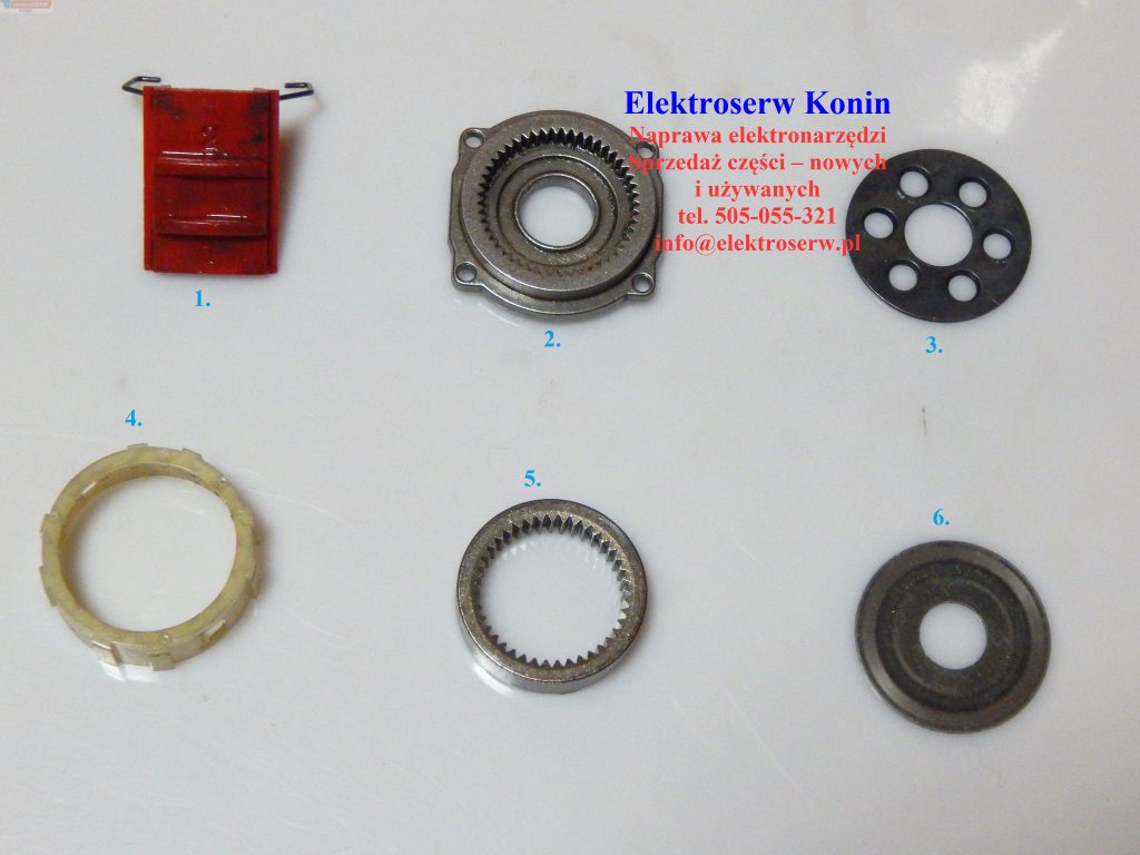 Bosch części przekładni do wkrętarki GSR 14,4V LI
