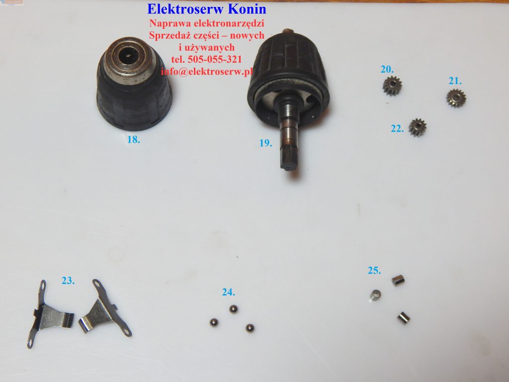 Bosch części przekładni do wkrętarki GSR 14,4V LI