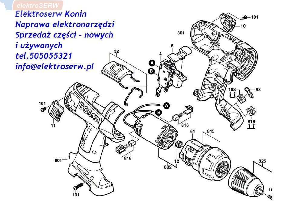 Bosch GSR12 VE-2 0601912520  wkrętarka akumulatorowa