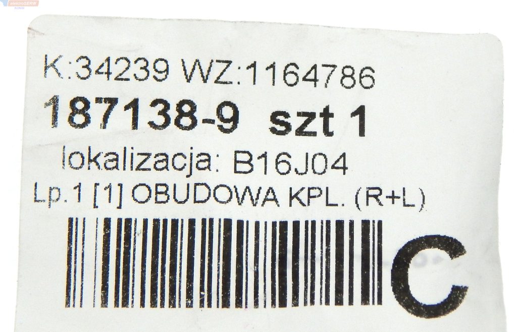 Makita obudowa do BTD140 187138-9