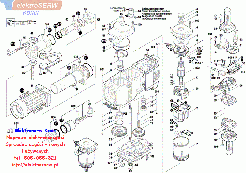 Bosch pierścień filcowy do GSH 27 VC 1610108013