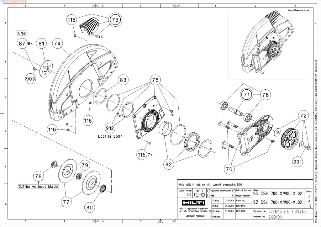 Hilti 412229 absorber