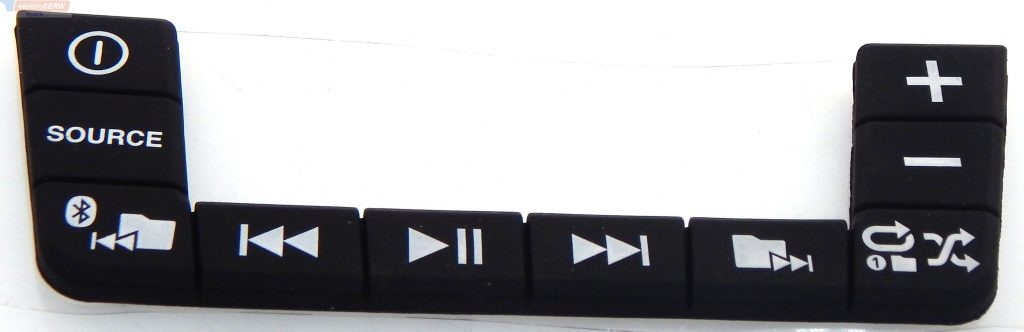 Makita gumowy panel przycisków do bezprzewodowego głośnika w miejscu pracy DMR202