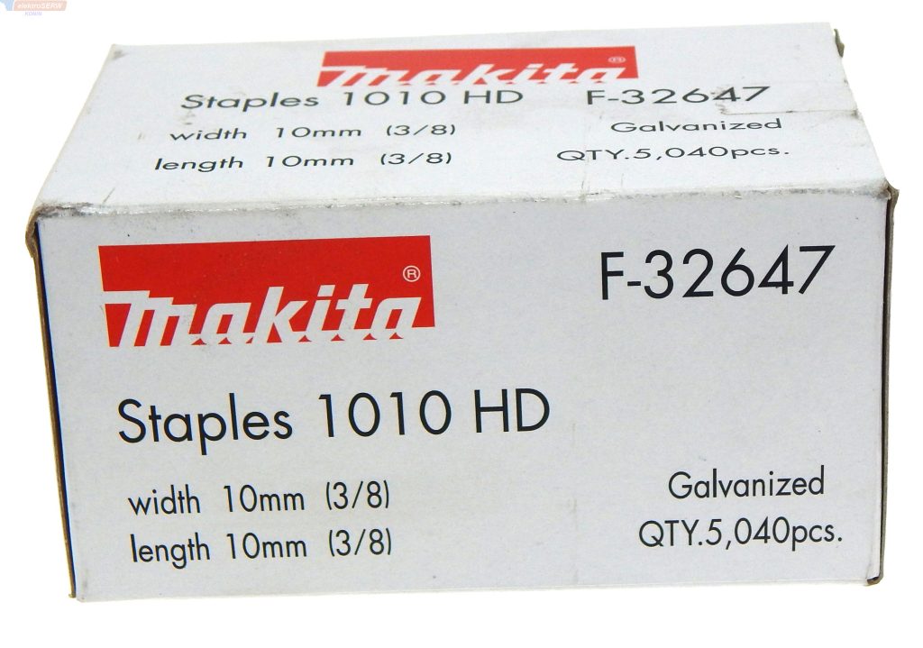 Makita zszywki 10,5x10 mm (5040 szt.) do zszywacza akumulatorowego 18V DST221