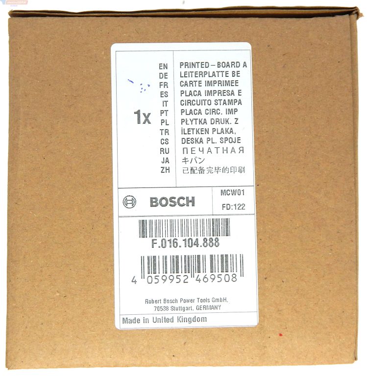 Bosch płytka drukowana z elementami do kosiarki ROTAK 43 LI High Power