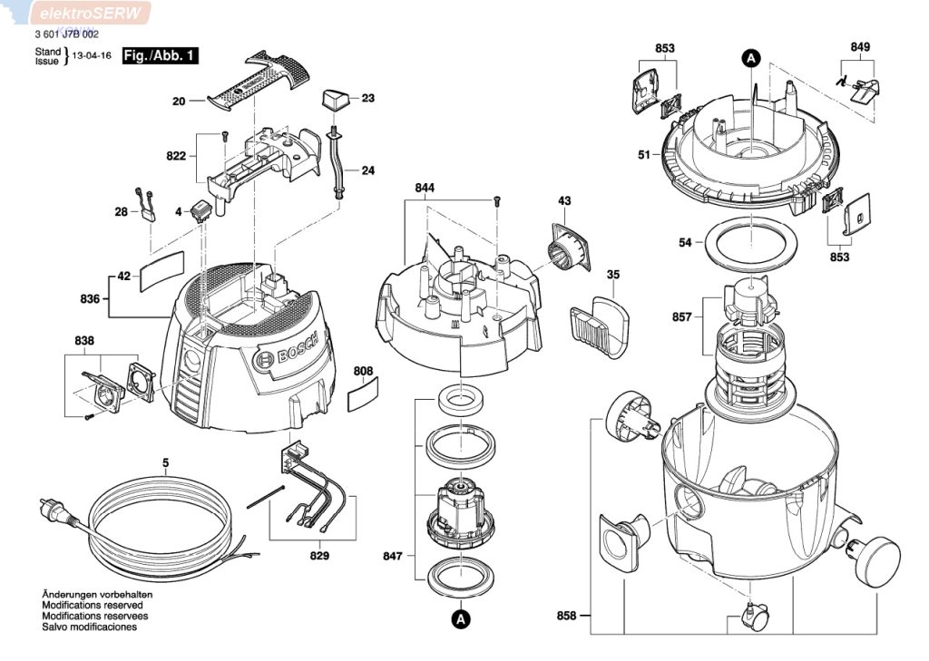 Bosch smok ssawny do odkurzacza GAS 20 L SFC
