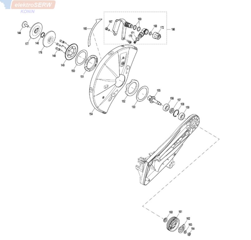 Makita gaźnik do przecinarki spalinowej EK6101
