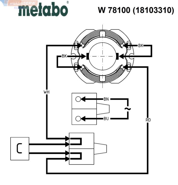Metabo stojan do szlifierki kątowej W 78100