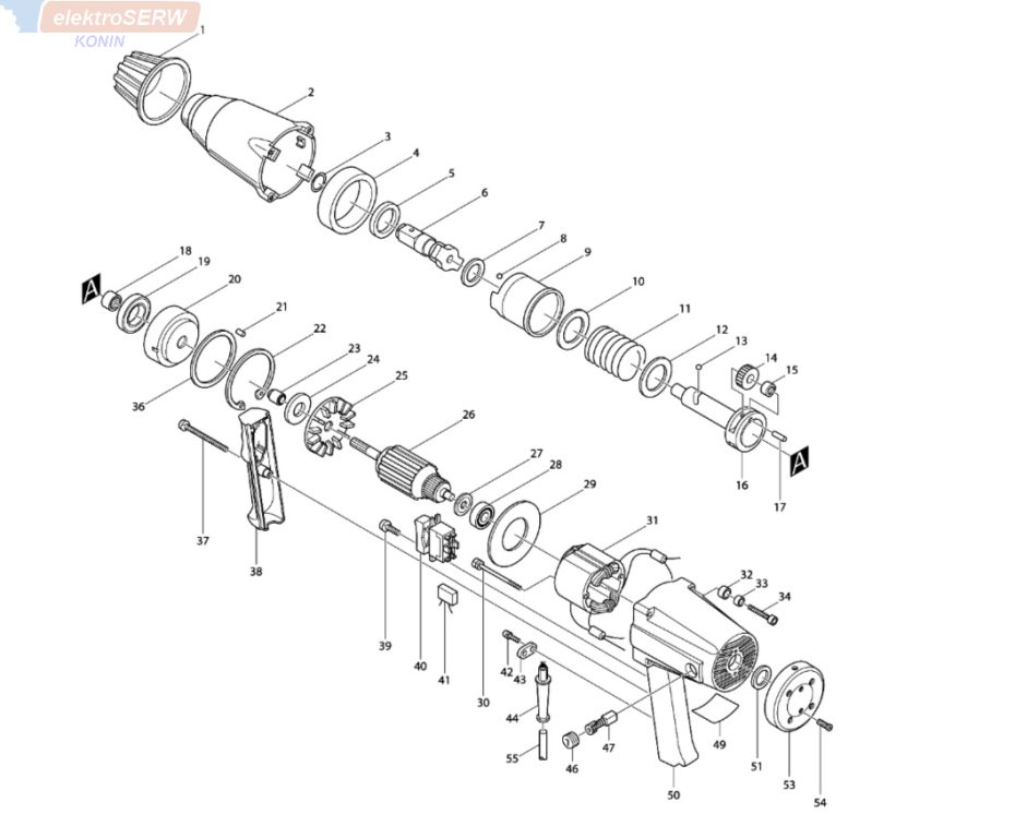 Makita wirnik do klucza udarowego 6906