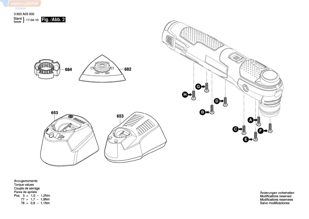 Bosch obudowa sprzęgła do narzędzia UniversalMulti 12