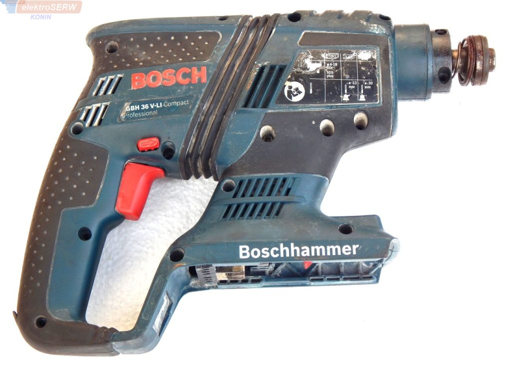 Spis części oraz schemat do młota GBH 36V-LI 3611J03R00