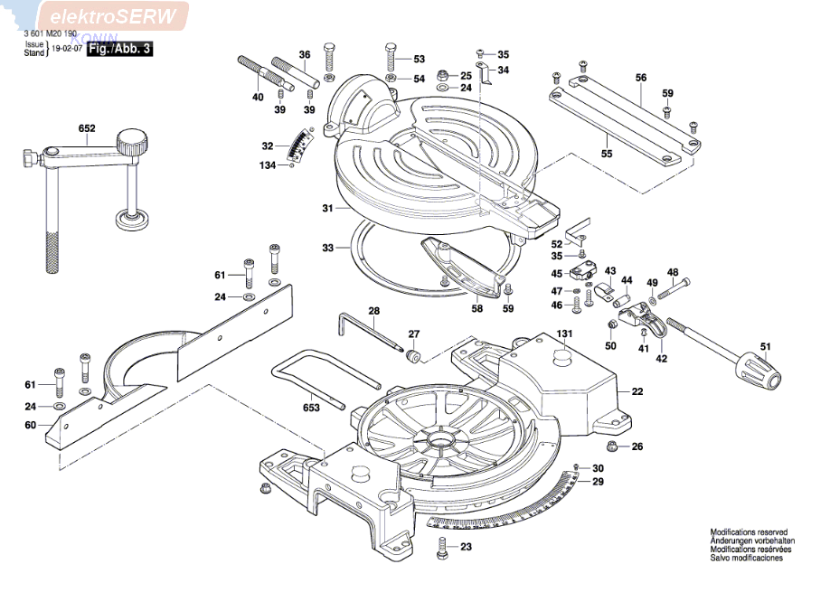 Bosch worek na pył do ukośnicy GCM 10M GCM 10 GCM 10 J CM8S