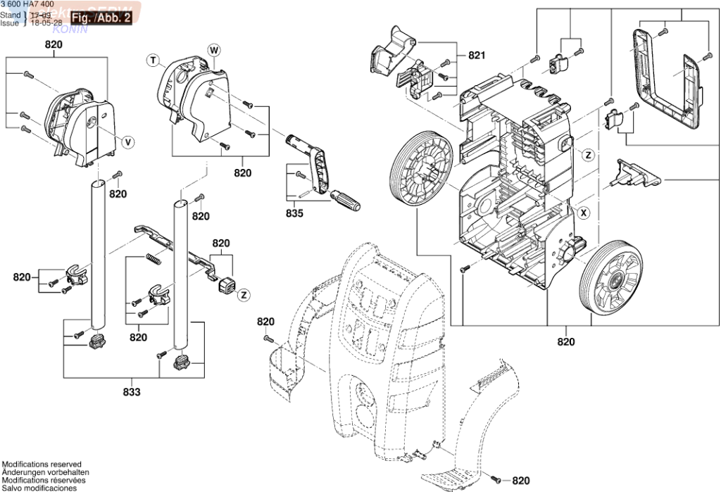Bosch lanca z dyszą do myjki wysokociśnieniowej AQT 45-14 X F016F05865