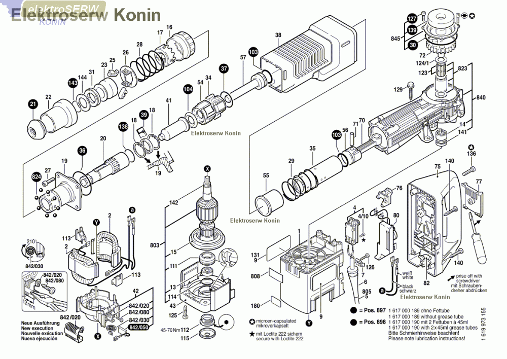 Bosch stojan GBH11 GSH11
