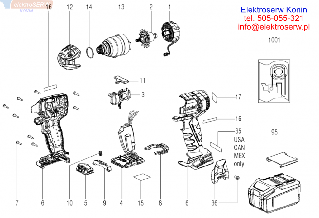 METABO SSD 18 LTX 200 BL AKUMULATOROWE ZAKRĘTAKI UDAROWE schemat