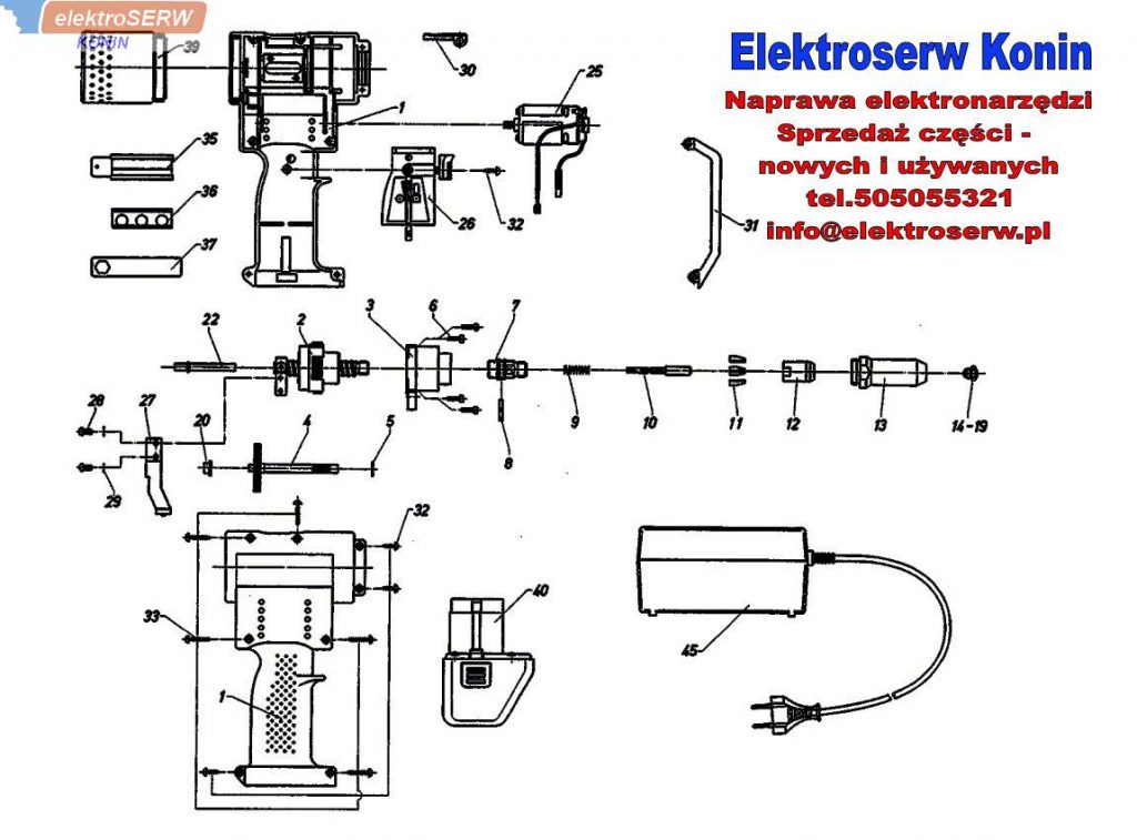 Gesipa silnik do nitownicy akumulatorowej